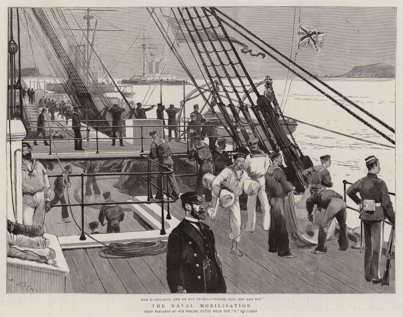 A mobilização naval de Joseph Nash