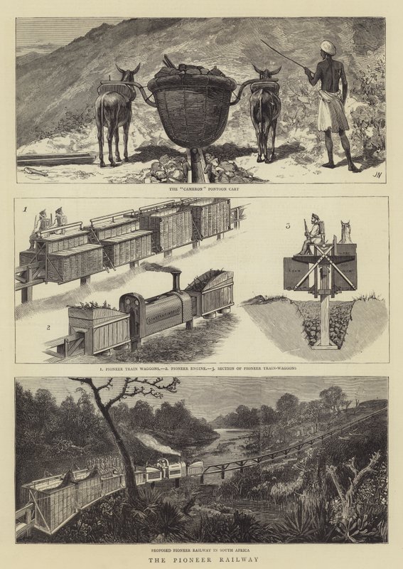 A estrada de ferro pioneira de Joseph Nash