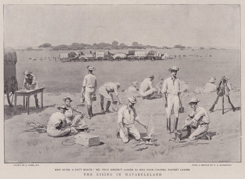 A ascensão em Matabeleland de Joseph Nash