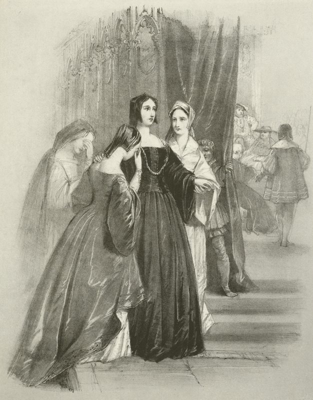 The Summons, Katherine Rainha da Inglaterra, entra no tribunal de Joseph Nash