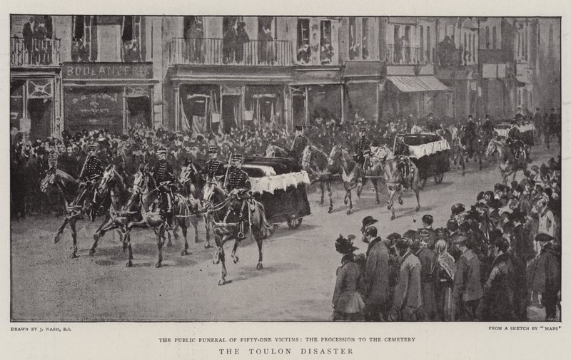 O desastre de Toulon de Joseph Nash