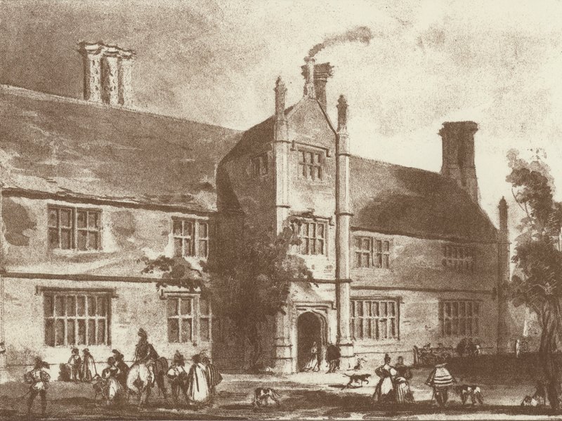 Thorpland Hall, Norfolk (Litho) de Joseph (after) Nash