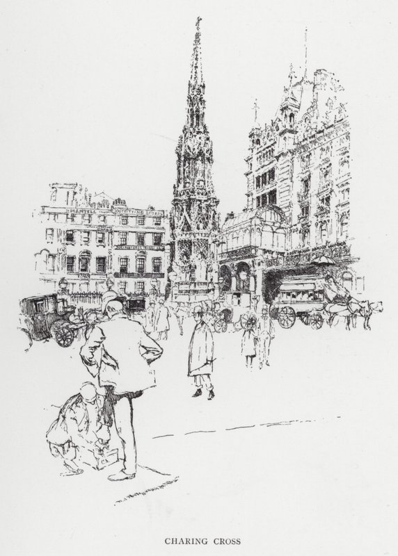 Cruz de Caridade (litho) de Joseph (after) Pennell