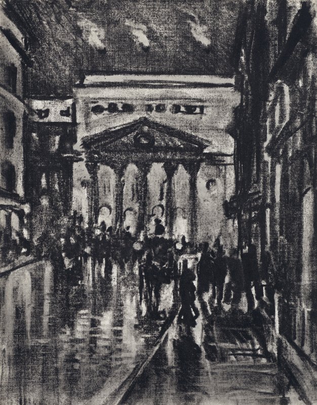 Haymarket Theatre (litho) de Joseph (after) Pennell