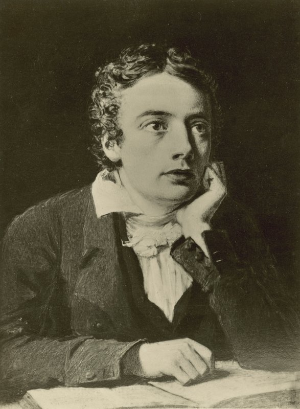 John Keats, poeta inglês (litho) de Joseph (after) Pennell
