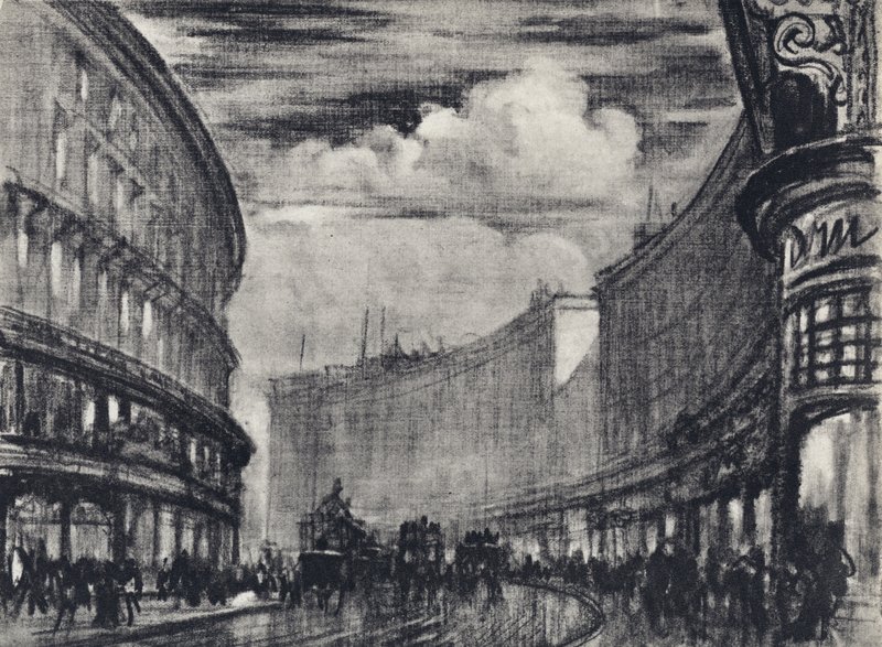 Quadrante do Regente (litho) de Joseph (after) Pennell