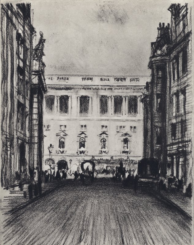 A alegria (litho) de Joseph (after) Pennell