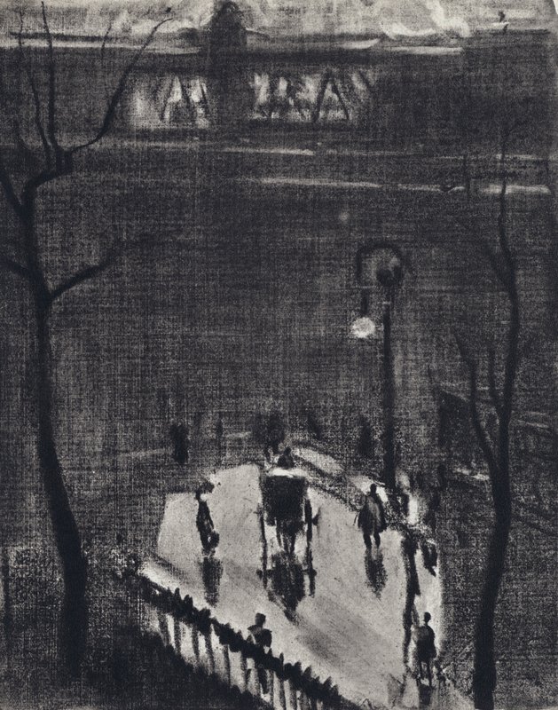 Sob Charing Cross (litho) de Joseph (after) Pennell