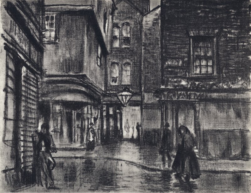 Desaparecimento de Londres (litho) de Joseph (after) Pennell
