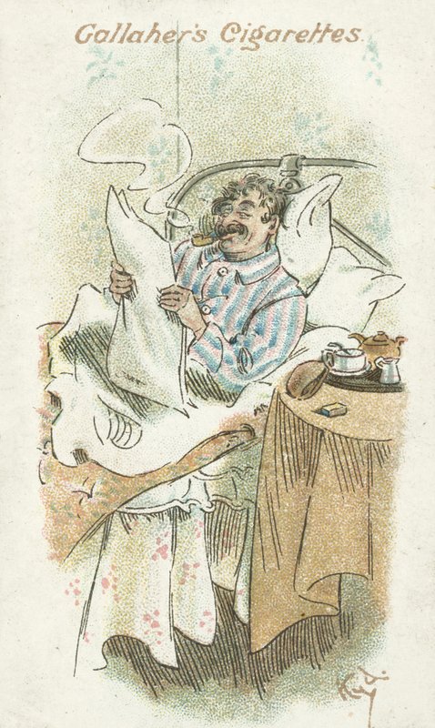 Votos da Erva Daninha nº 26 (litografia a cores) de Joseph Clayton (1856 1937) Clarke