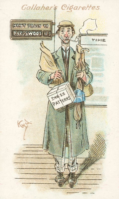 Votos da Erva Daninha nº 36 (litografia a cores) de Joseph Clayton (1856 1937) Clarke