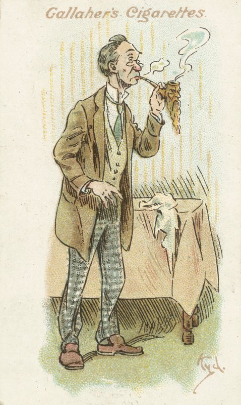 Votos da Erva Daninha nº 39 (litografia a cores) de Joseph Clayton (1856 1937) Clarke