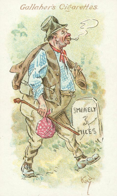 Votos da Erva Daninha nº 3 (litografia a cores) de Joseph Clayton (1856 1937) Clarke