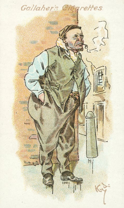 Votos da Erva Daninha nº 7 (litografia a cores) de Joseph Clayton (1856 1937) Clarke