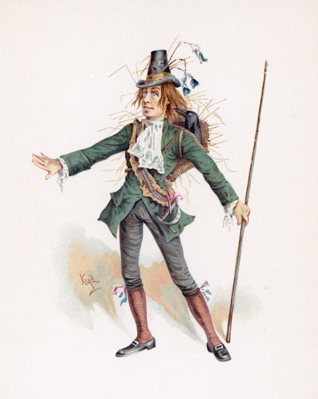 Barnaby Rudge, ilustração de &39;Character Sketches de Charles Dickens&39;, c.1890 de Joseph Clayton Clarke