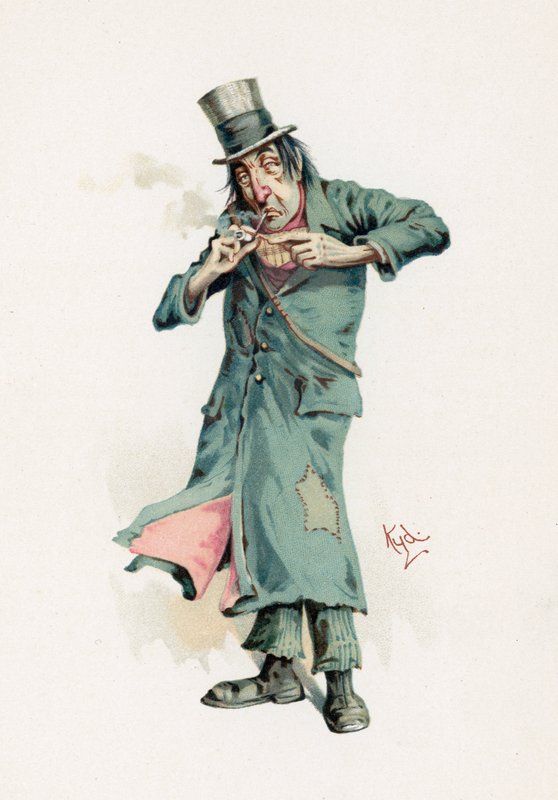 Codlin, ilustração de &39;Character Sketches de Charles Dickens&39;, c.1890 de Joseph Clayton Clarke