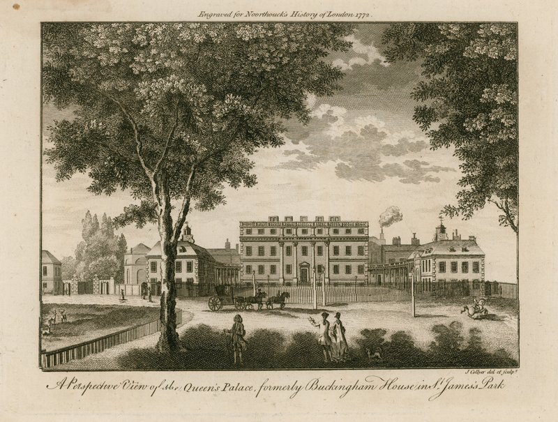 Buckingham House, St Jamess Park de Joseph Collyer