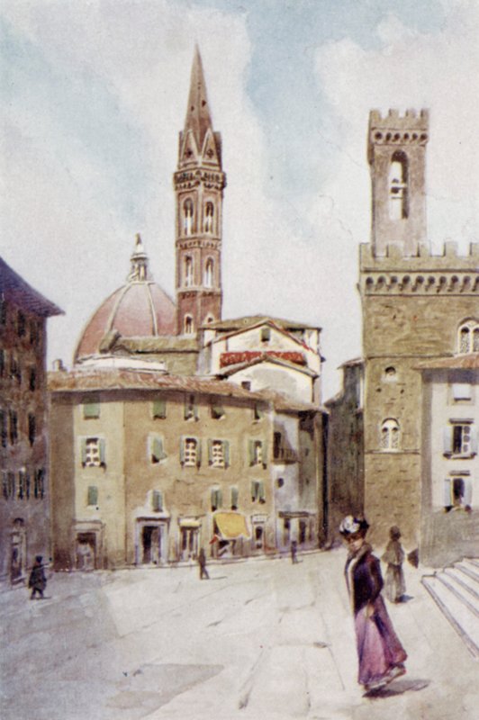 O Campanile of the Badia, Florença de Joseph Finnemore