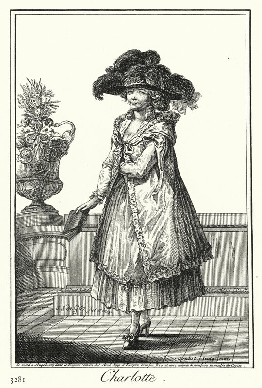 Charlotte (gravura) de Joseph Franz von (after) Goez