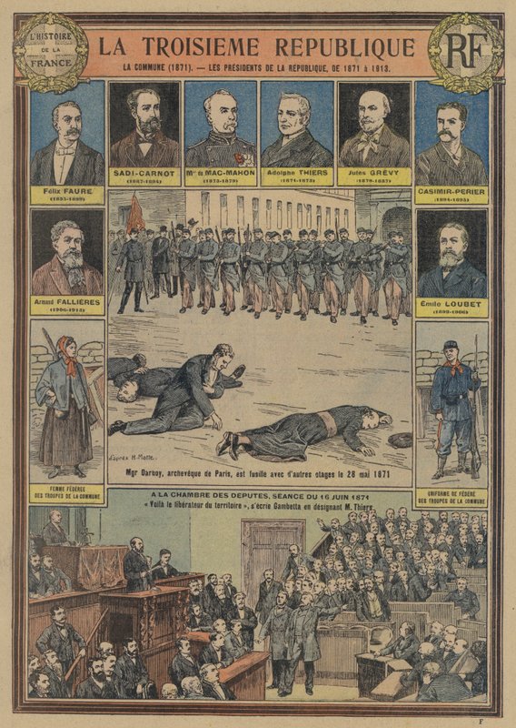 A Terceira República Francesa: a Comuna de Paris (1871) e os Presidentes da República de Joseph Girard