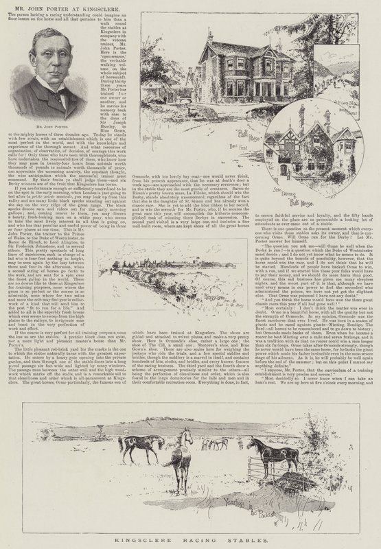Kingsclere Racing Stables de Joseph Holland Tringham
