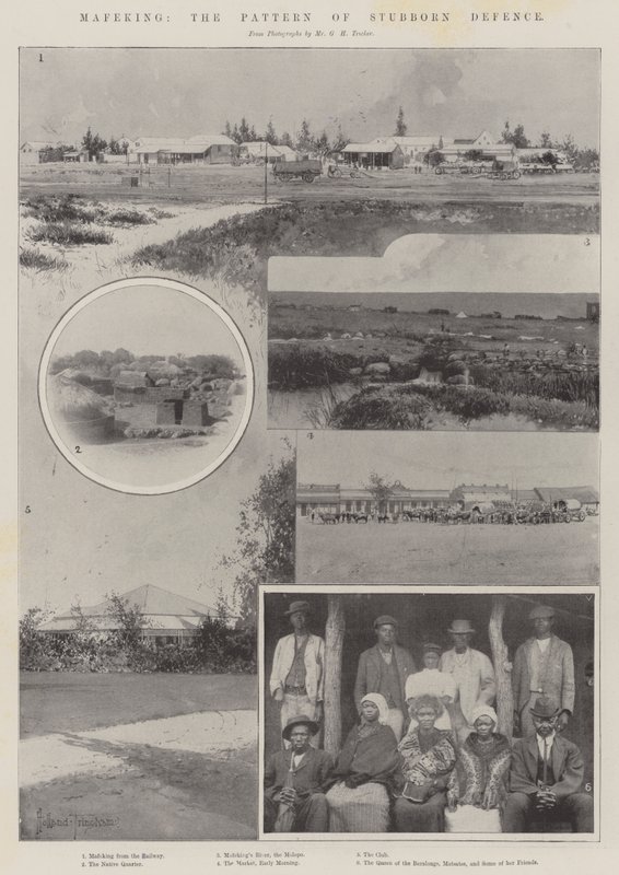Mafeking, o padrão de defesa teimosa de Joseph Holland Tringham