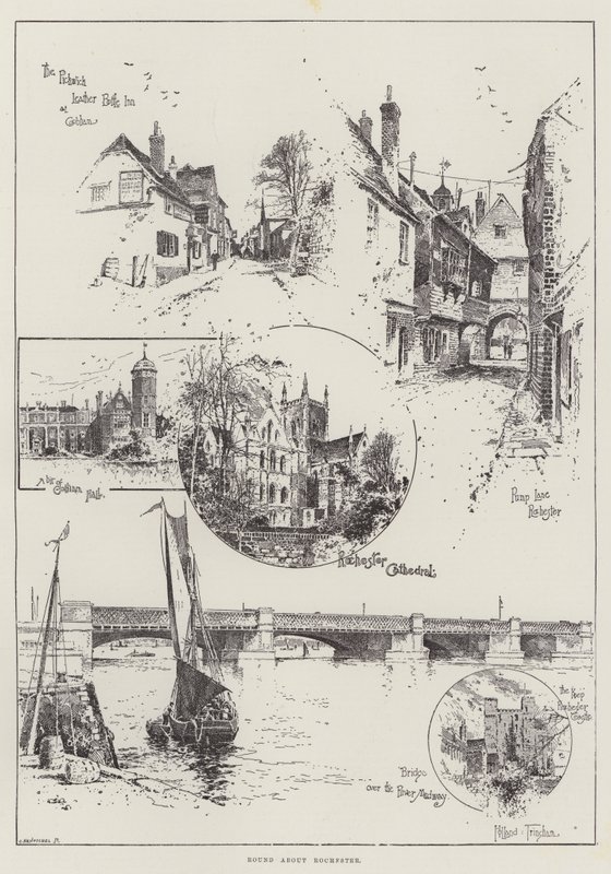 Rodada sobre Rochester de Joseph Holland Tringham