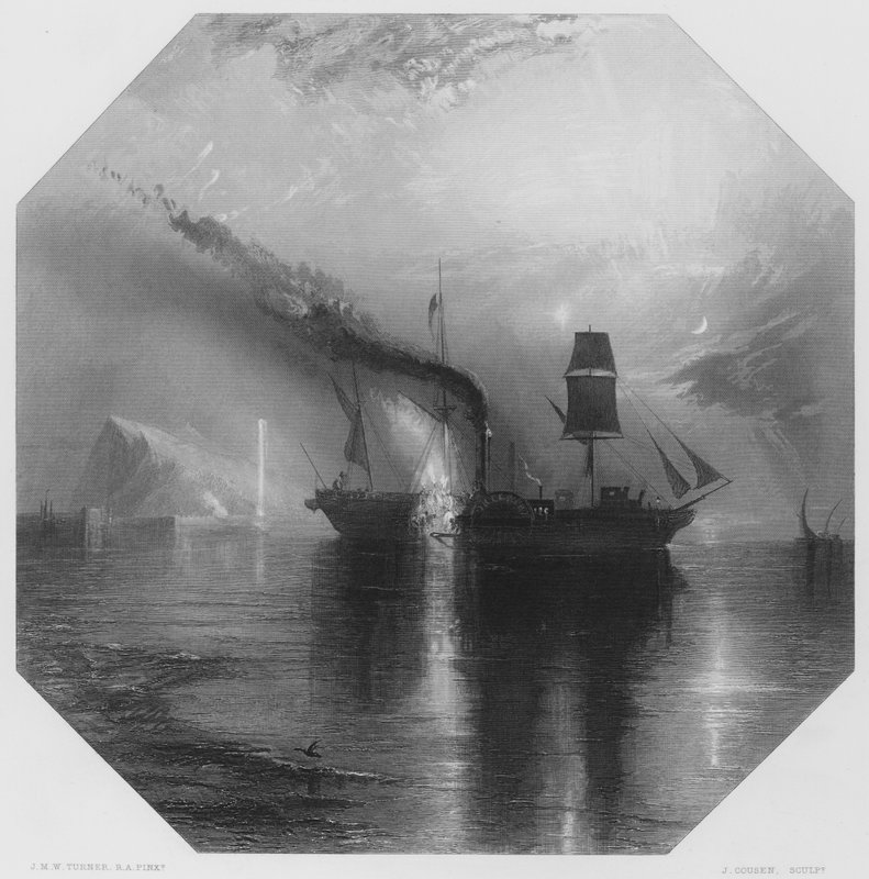 Paz, Enterro de Wilkie, da foto na Galeria Nacional (gravura) de Joseph Mallord William (after) Turner