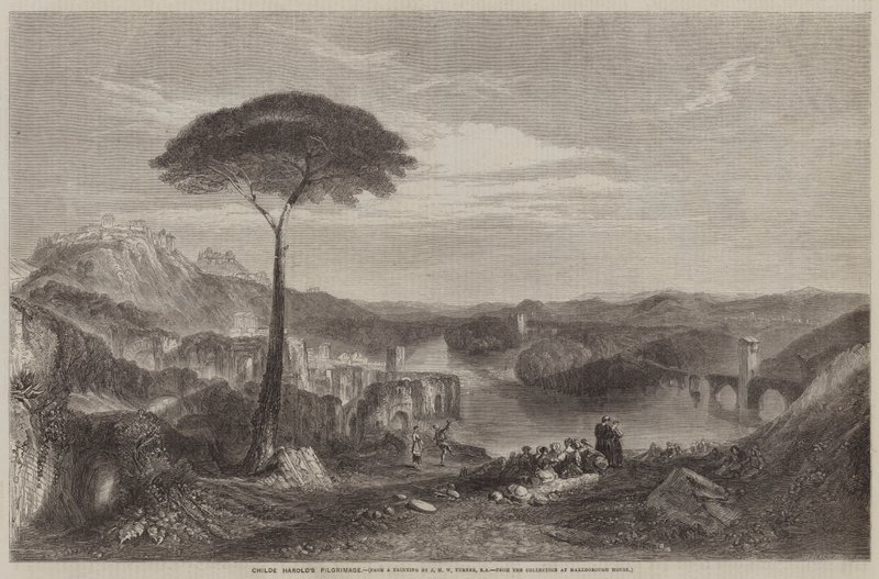 Peregrinação de Childe Harolds de Joseph Mallord William Turner
