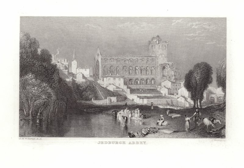 Abadia de Jedburgh de Joseph Mallord William Turner