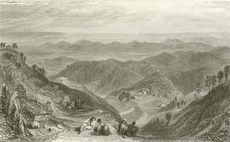 Mussooree e o Dhoon, de Landour de Joseph Mallord William Turner