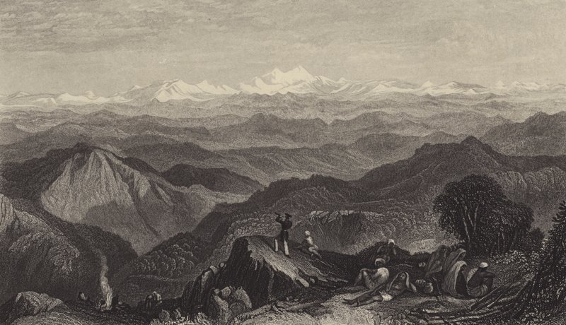 Snowy range, de Tyne ou Marma de after Joseph Mallord William Turner