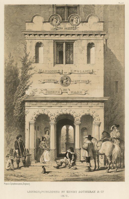 Alpendre, cranbourne, dorset de Joseph Nash