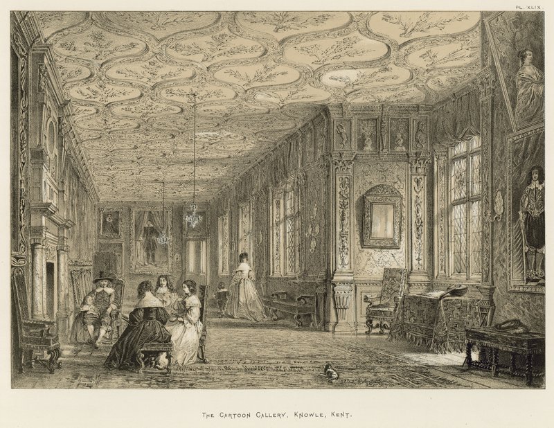 Galeria dos desenhos animados, Knowle, Kent de Joseph Nash
