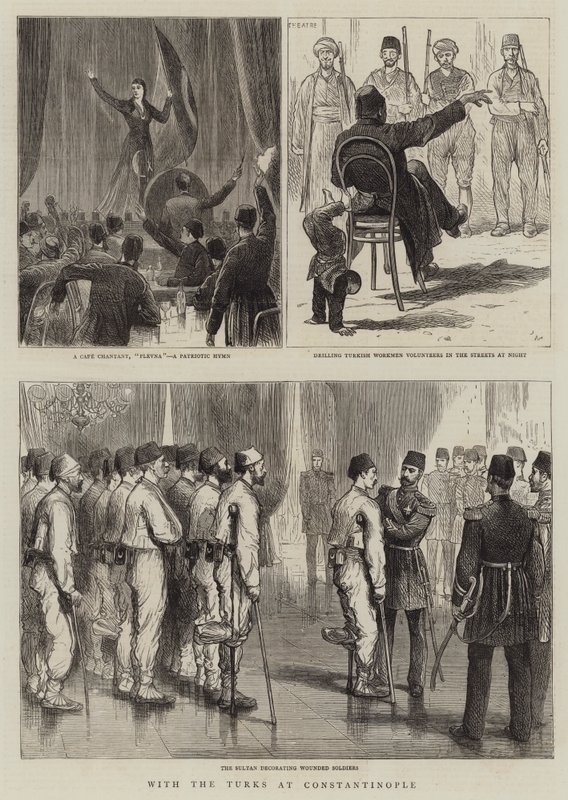 Com os turcos em Constantinopla de Joseph Nash