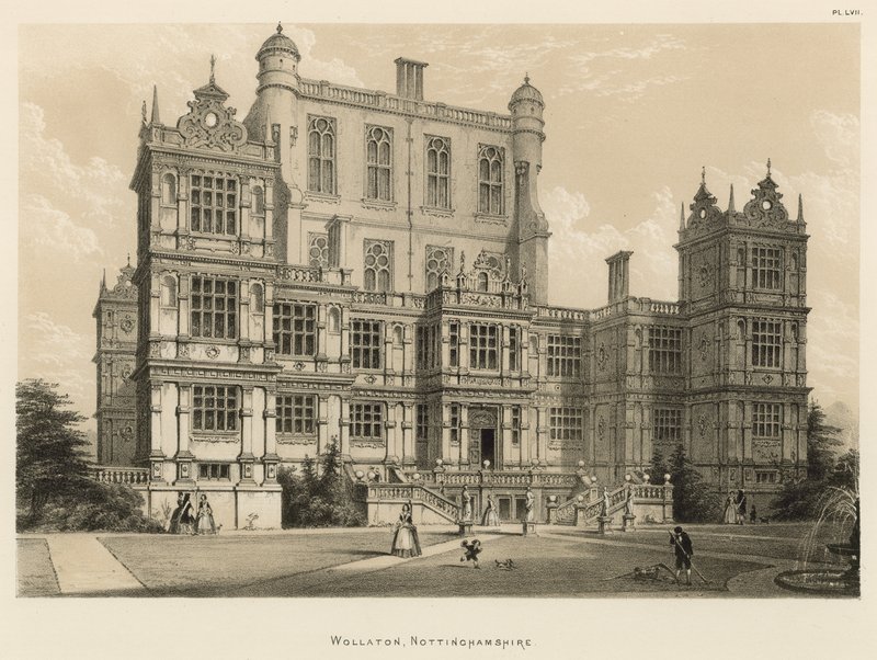 Wollaton, Nottinghamshire de Joseph Nash