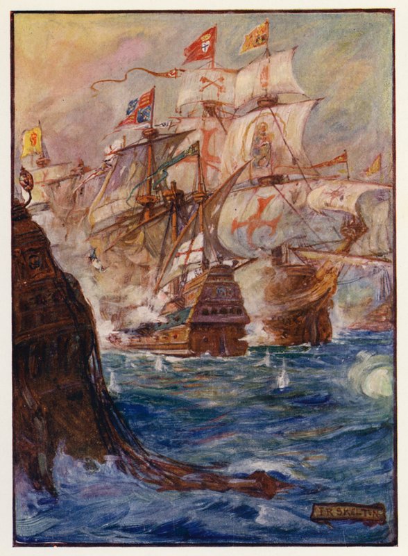 Captura de Gibraltar de Joseph Ratcliffe (after) Skelton