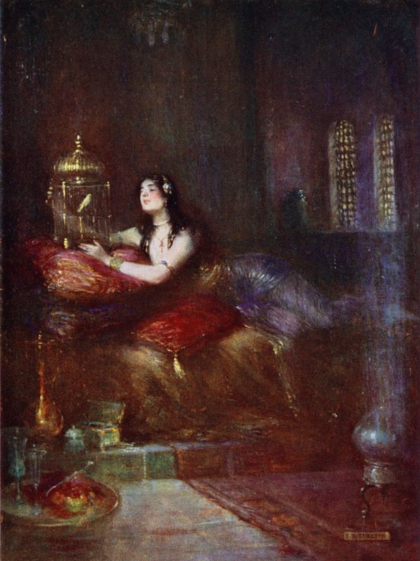 A Sultana E Seu Canário de Joseph Ratcliffe Skelton