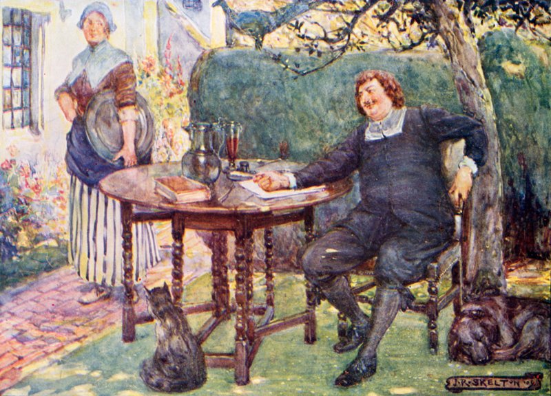 Após Prue, sua empregada doméstica por Robert Herrick de Joseph Ratcliffe Skelton
