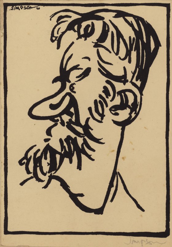 George Bernard Shaw de Joseph Simpson