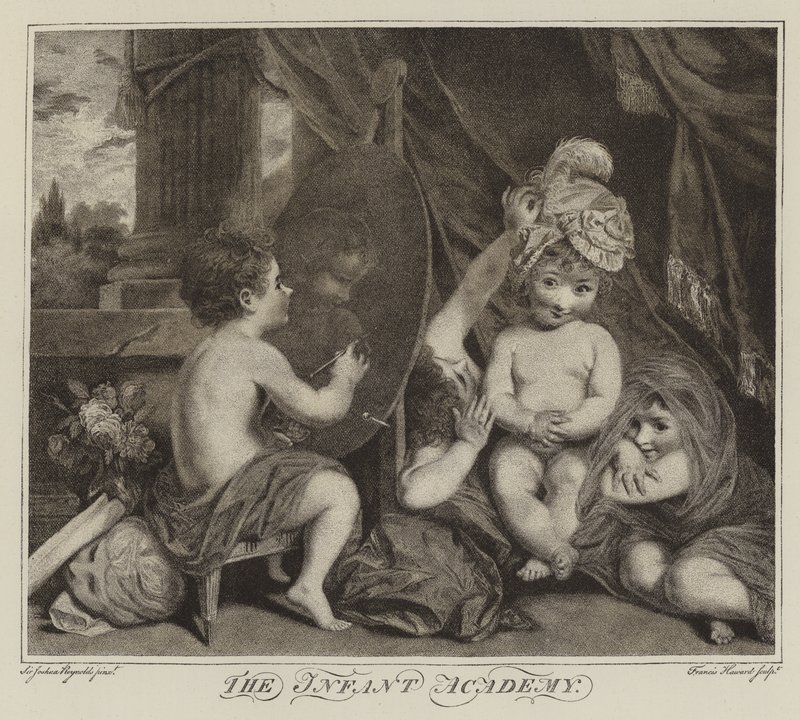 The Infant Academy de Joshua Reynolds