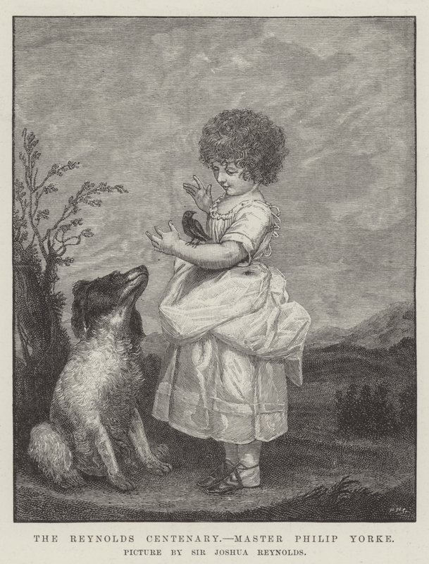 O centenário de Reynolds, mestre Philip Yorke de Joshua Reynolds