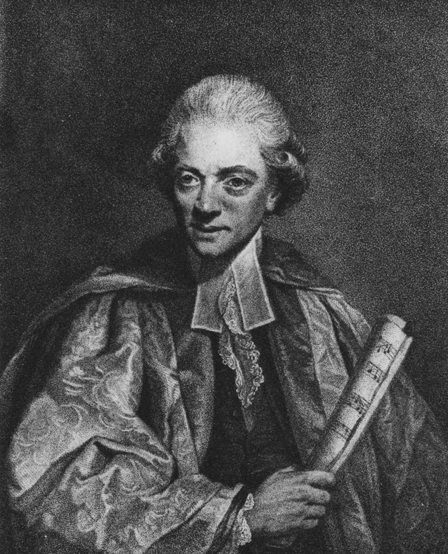 Dr Charles Burney (litho) de Joshua (after) Reynolds