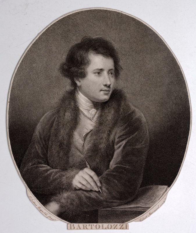 Francesco Bartolozzi, gravador italiano (gravura) de Joshua (after) Reynolds