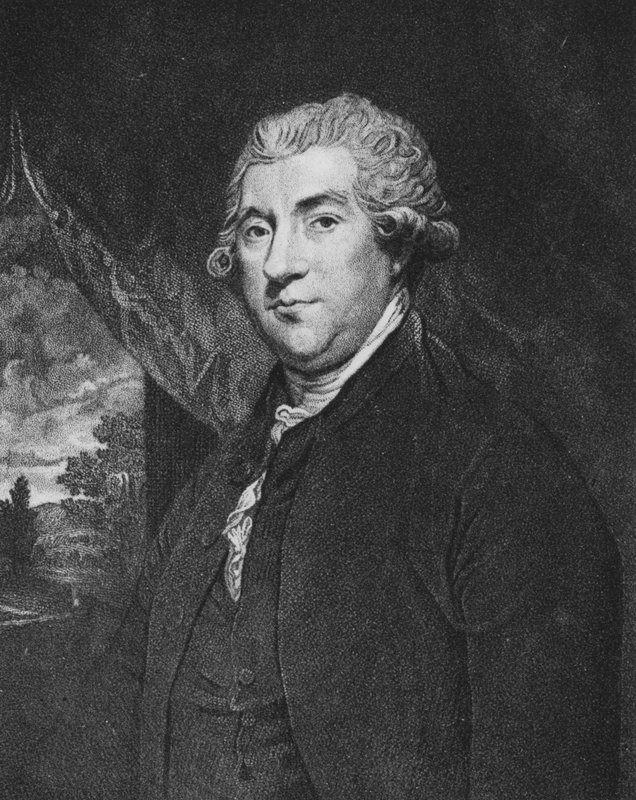 James Boswell, retrato (litho) de Joshua (after) Reynolds