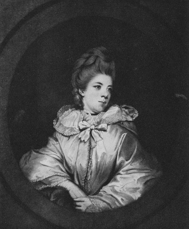 Sra. Abington (litho) de Joshua (after) Reynolds