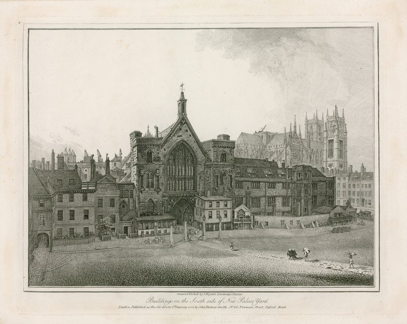 Edifícios no lado sul do New Palace Yard de Joshua Bryant