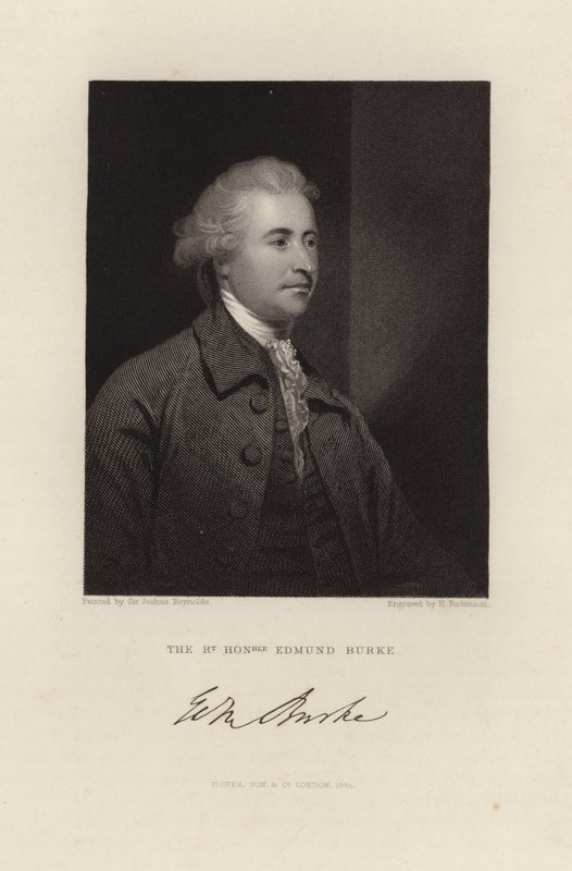 Edmund Burke de Joshua Reynolds