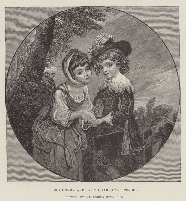 Lorde Henry e Lady Charlotte Spencer de Joshua Reynolds