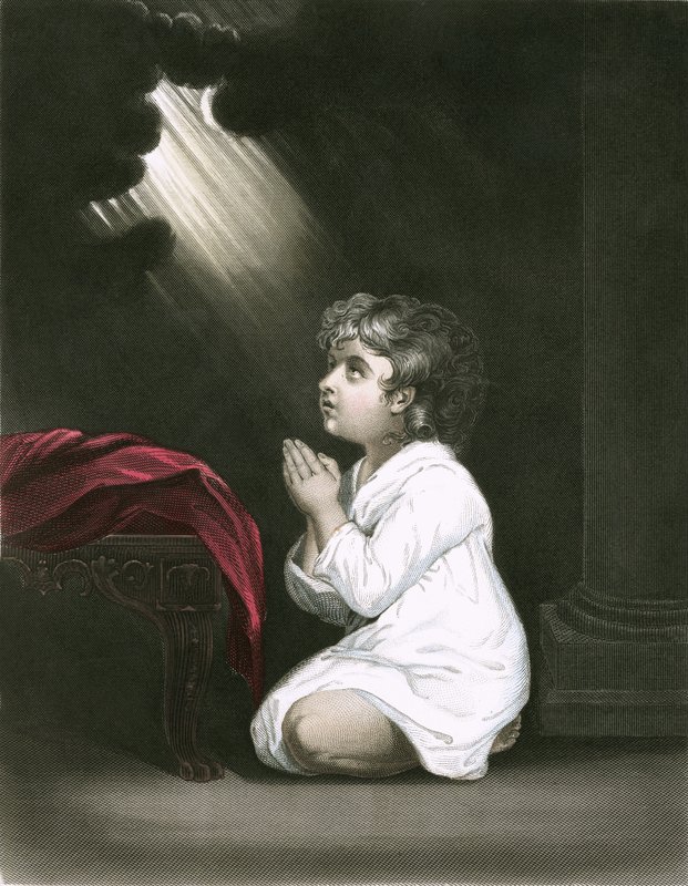 Samuel como um menino de Joshua Reynolds